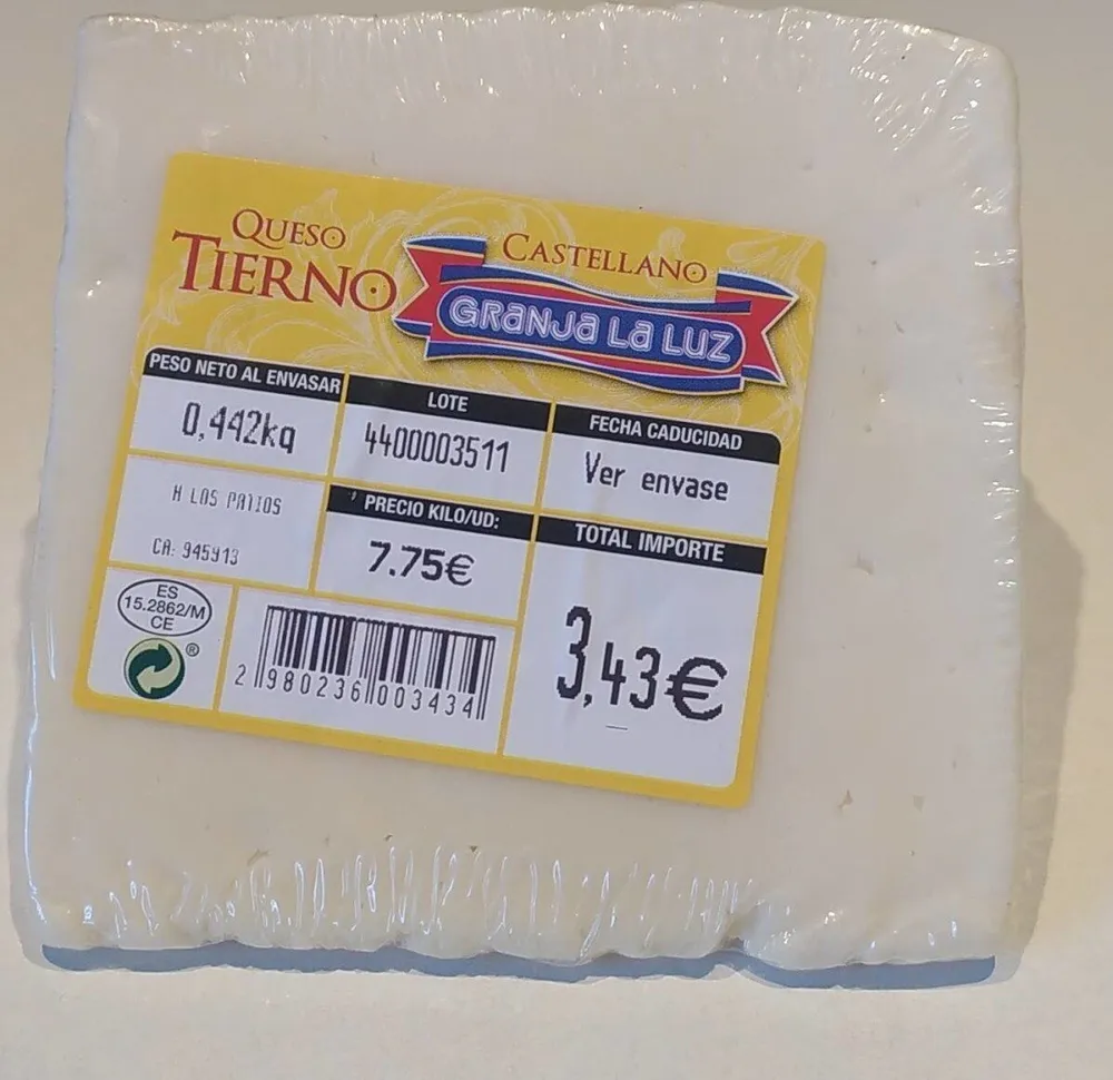 Queso mezcla tierno