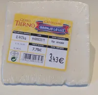 Queso mezcla tierno