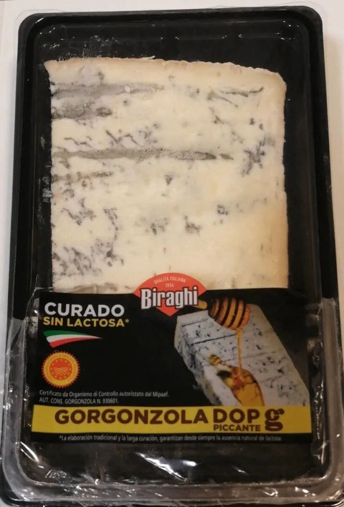 Queso Gorgonzola sin lactosa