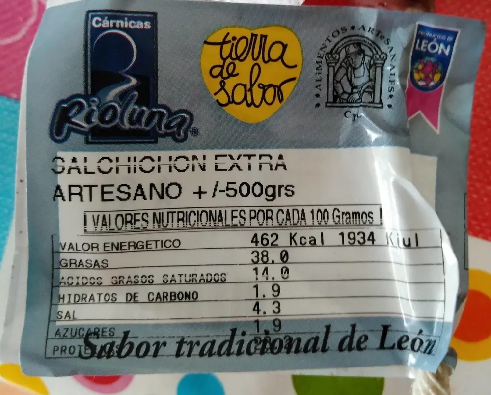 Salchichón extra