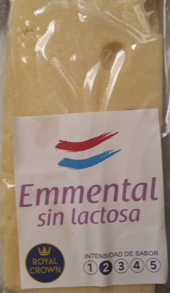 Emmental sin lactosa