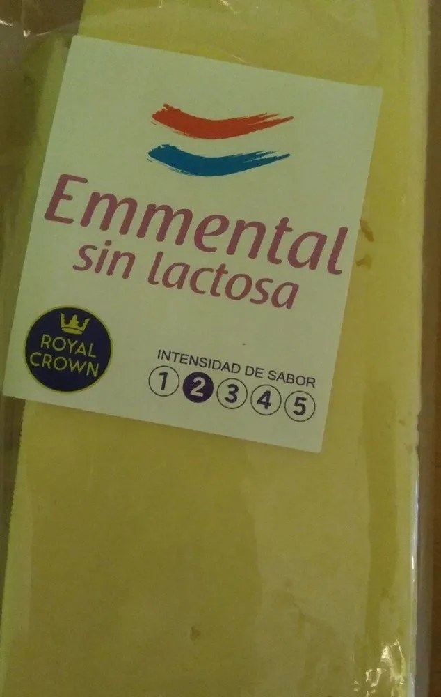 Emmental sin lactosa