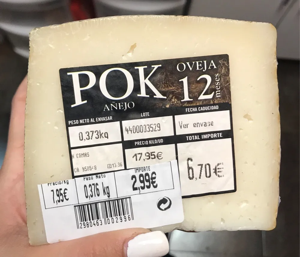 Pok añejo oveja 12 meses