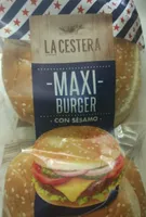 MAXI burger con sésamo