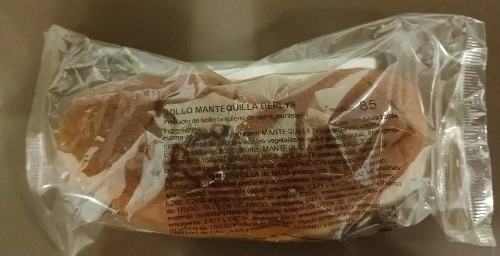 Bollo de mantequilla