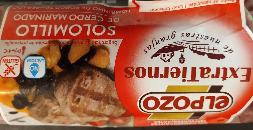 Solomillo de cerdo marinado