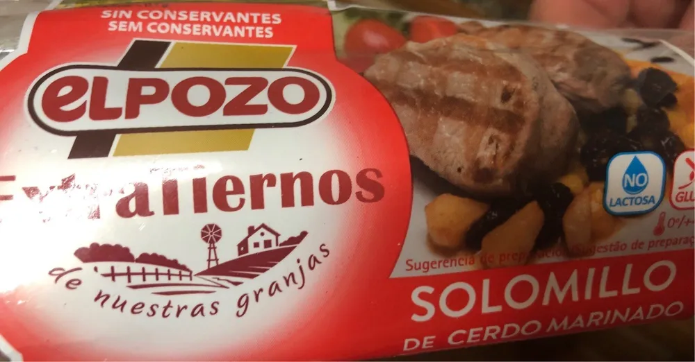 Solomillo de cerdo marinado