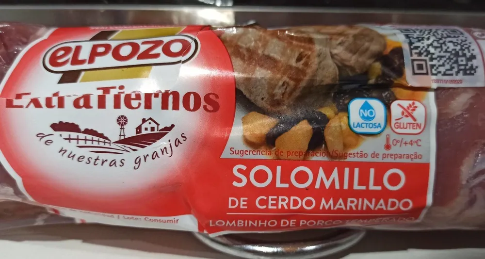 Solomillo de cerdo marinado