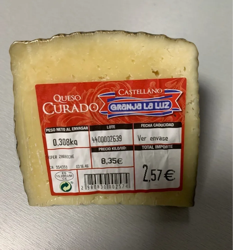 Queso curado
