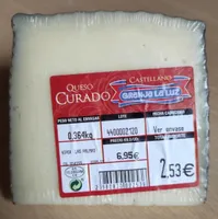 Queso mezcla curado (Castellano Granja la Luz)