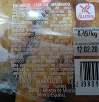 PRODUCTO CÁRNICO MARINADO