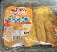 Solomillo de pollo empanado