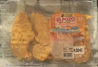 Solomillo de pollo empanado marinado