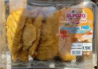 Solomillo de pollo marinado empanado