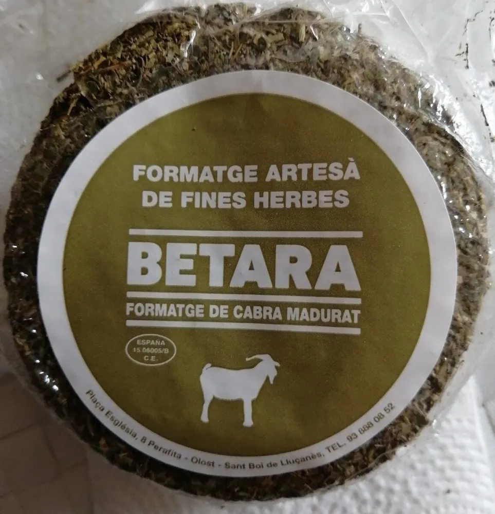 BETARA, FORMATGE DE CABRA MADURAT