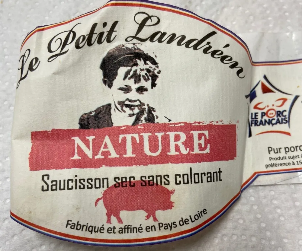 Saucisse sèche brassé pur porc VPF