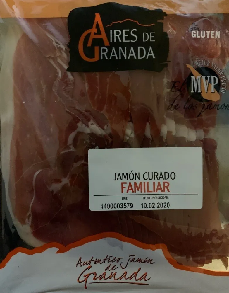 Jamon curado deshuesado