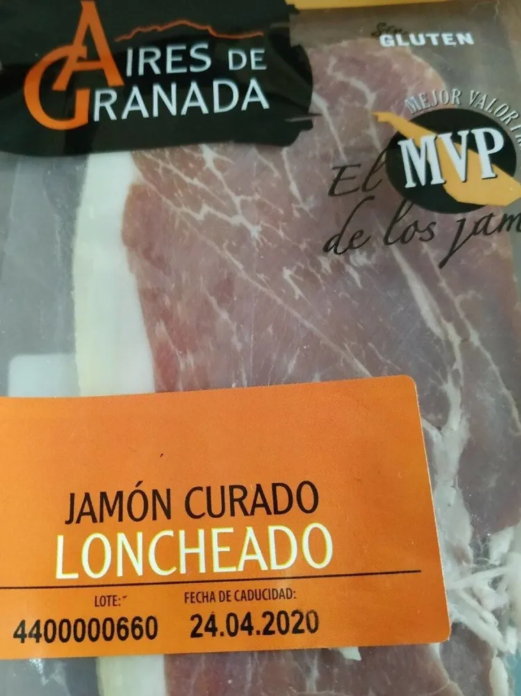 Jamón curado deshuesado