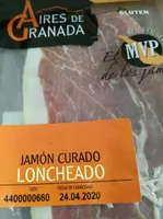 Jamón curado deshuesado