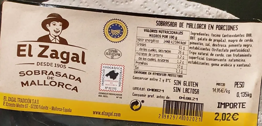 Sobrasada de Mallorca