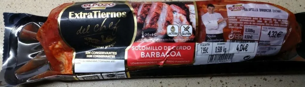 Solomillo de cerdo barbacoa