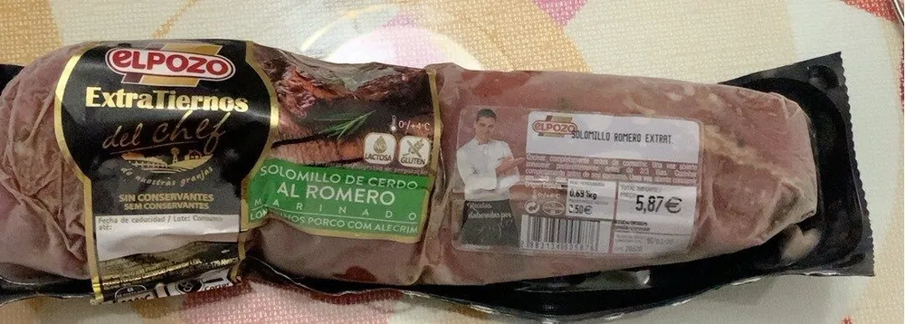 Solomillo de cerdo al Romero