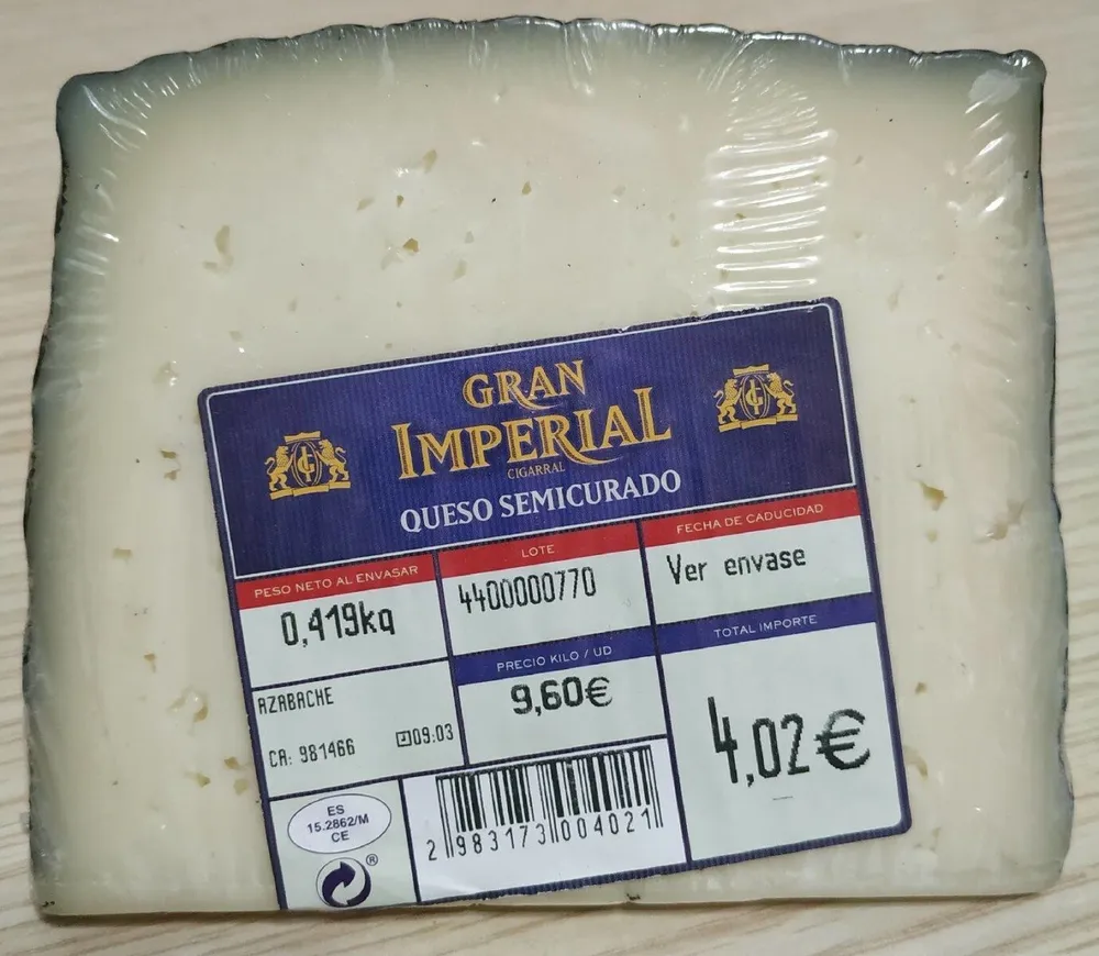 Queso semicurado mezcla