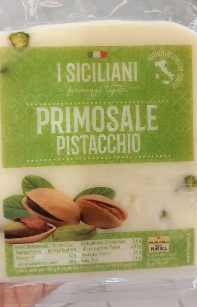 Primosale al pistacchio