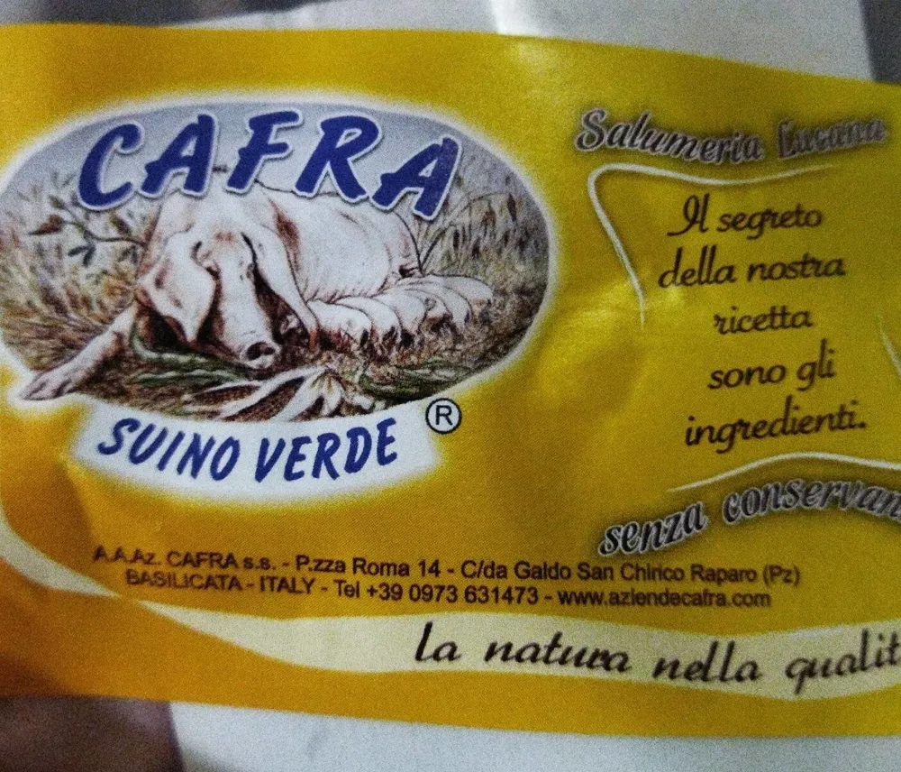 Salsiccia contadina dolce
