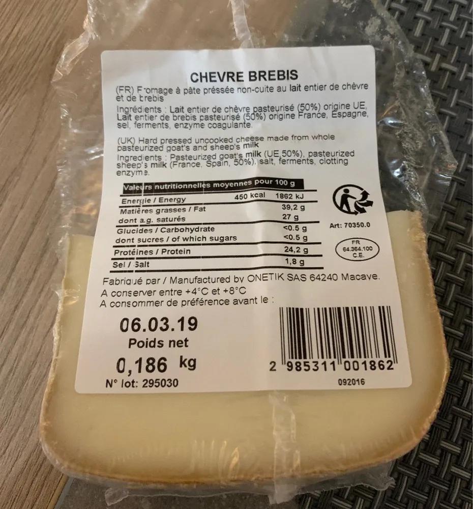 Brebis chevre
