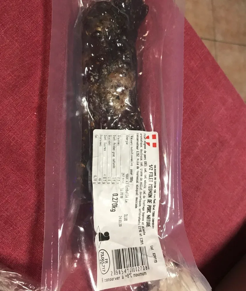 Filet mignon de porc nature