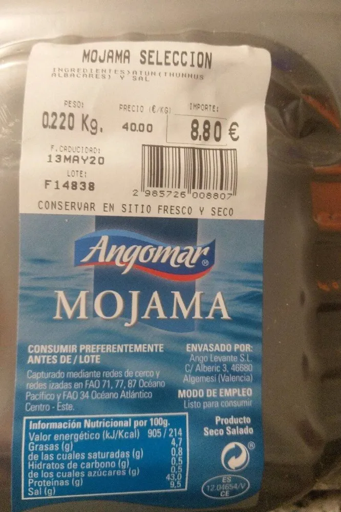 Mojama Seleccion