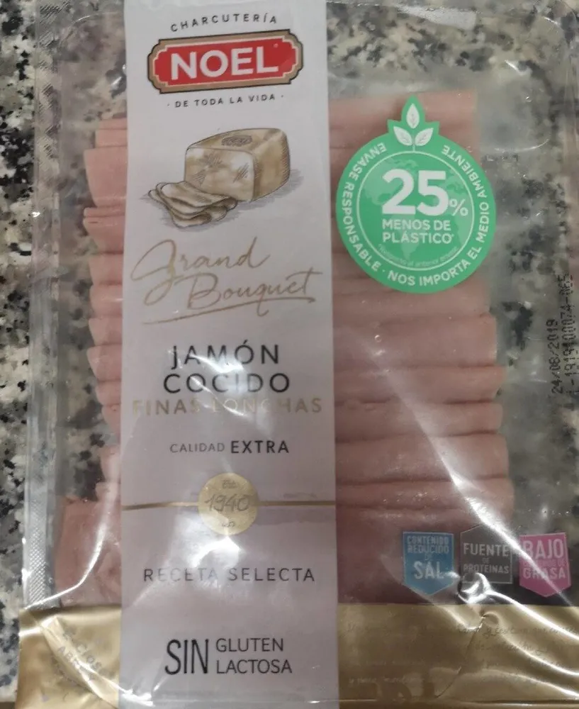 Jamón cocido finas lonchas