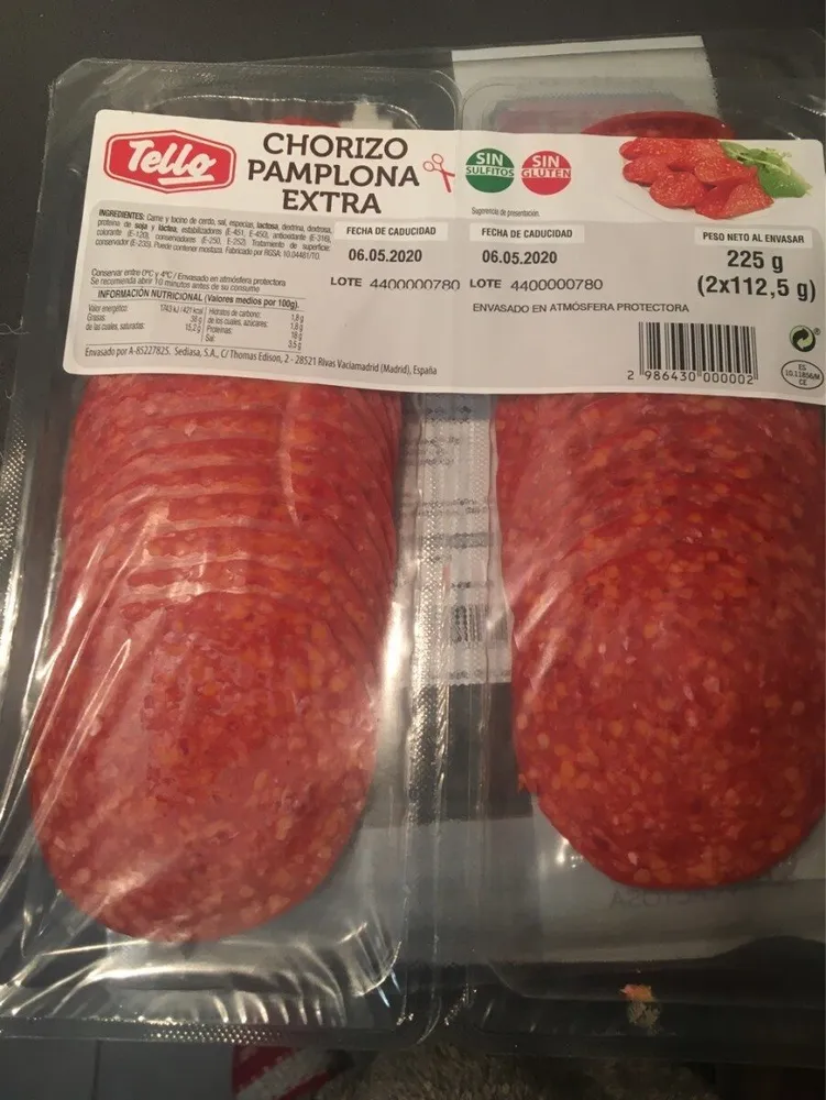 Chorizo pamplona extra