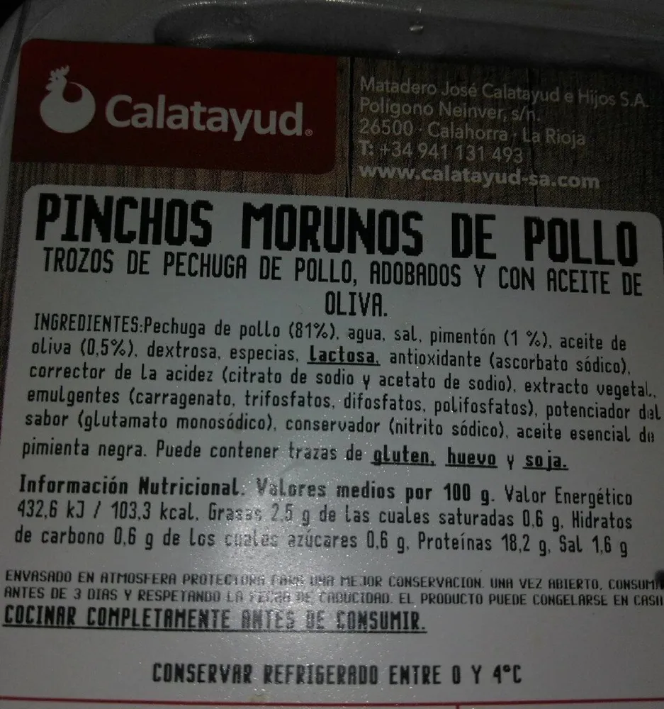 Pinchos morunos