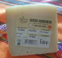 Queso manchego de oveja curado d.o.