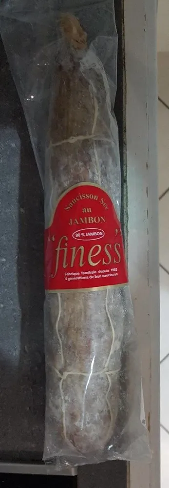 Saucisson sec au jambon
