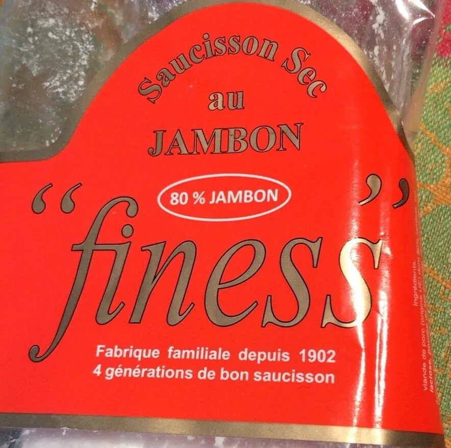 Saucisson Sec au Jambon
