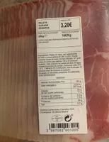 Paleta curada reserva