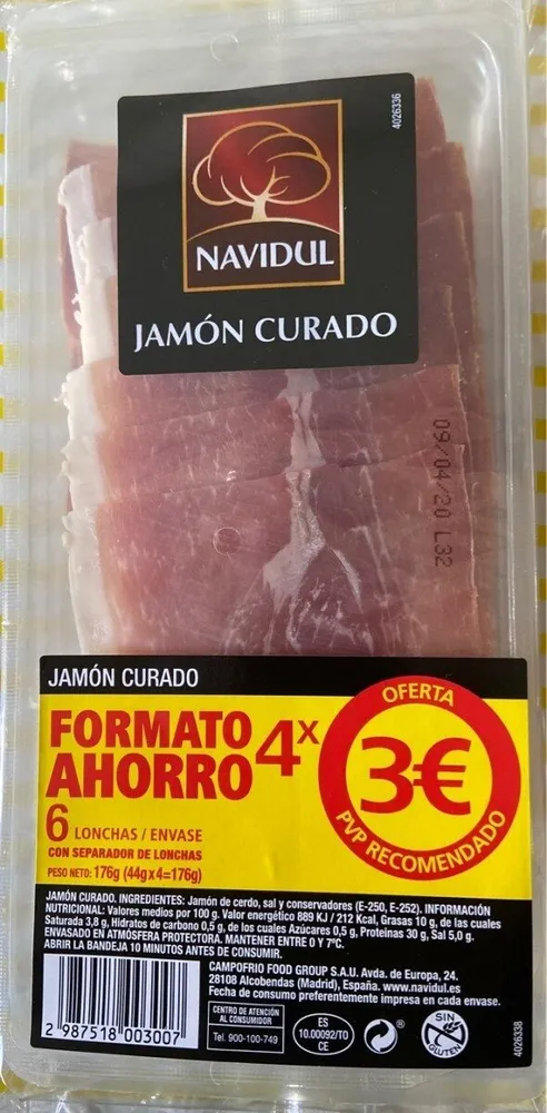 Jamon Curado