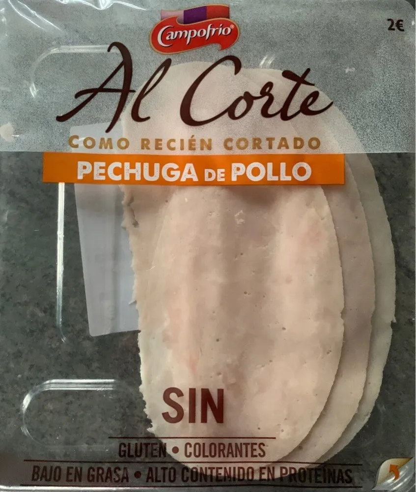 Pechuga de pollo al corte