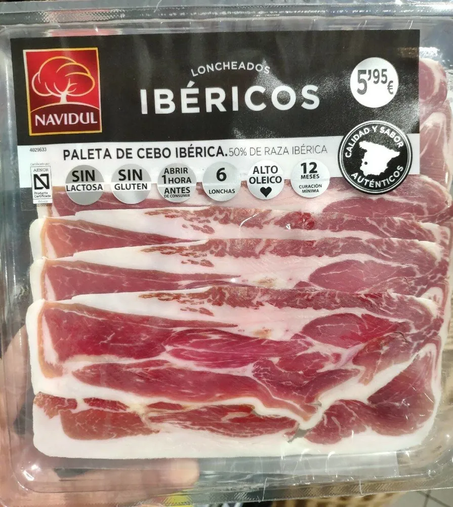 Paleta de cebo Ibérica
