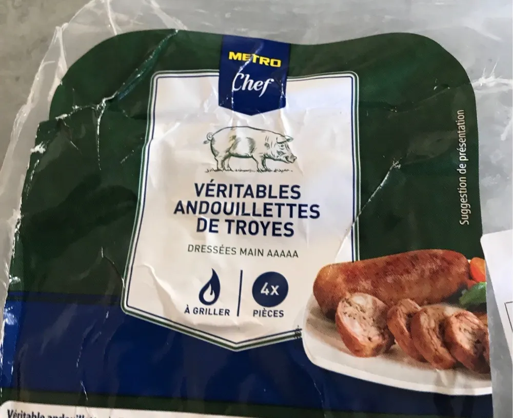 Véritable andouillettes de Troyes