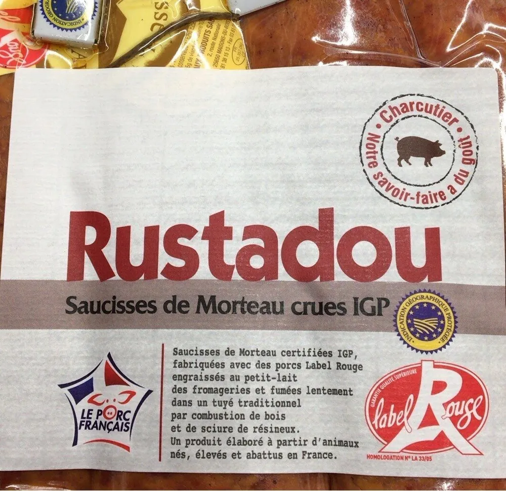 Saucisse de Morteau crue