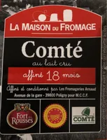 Comté au lait cru affinée 18 mois