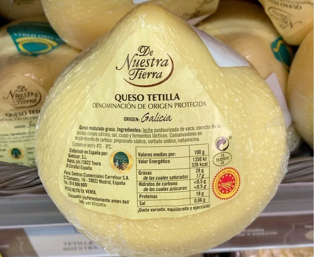 Queso Tetilla