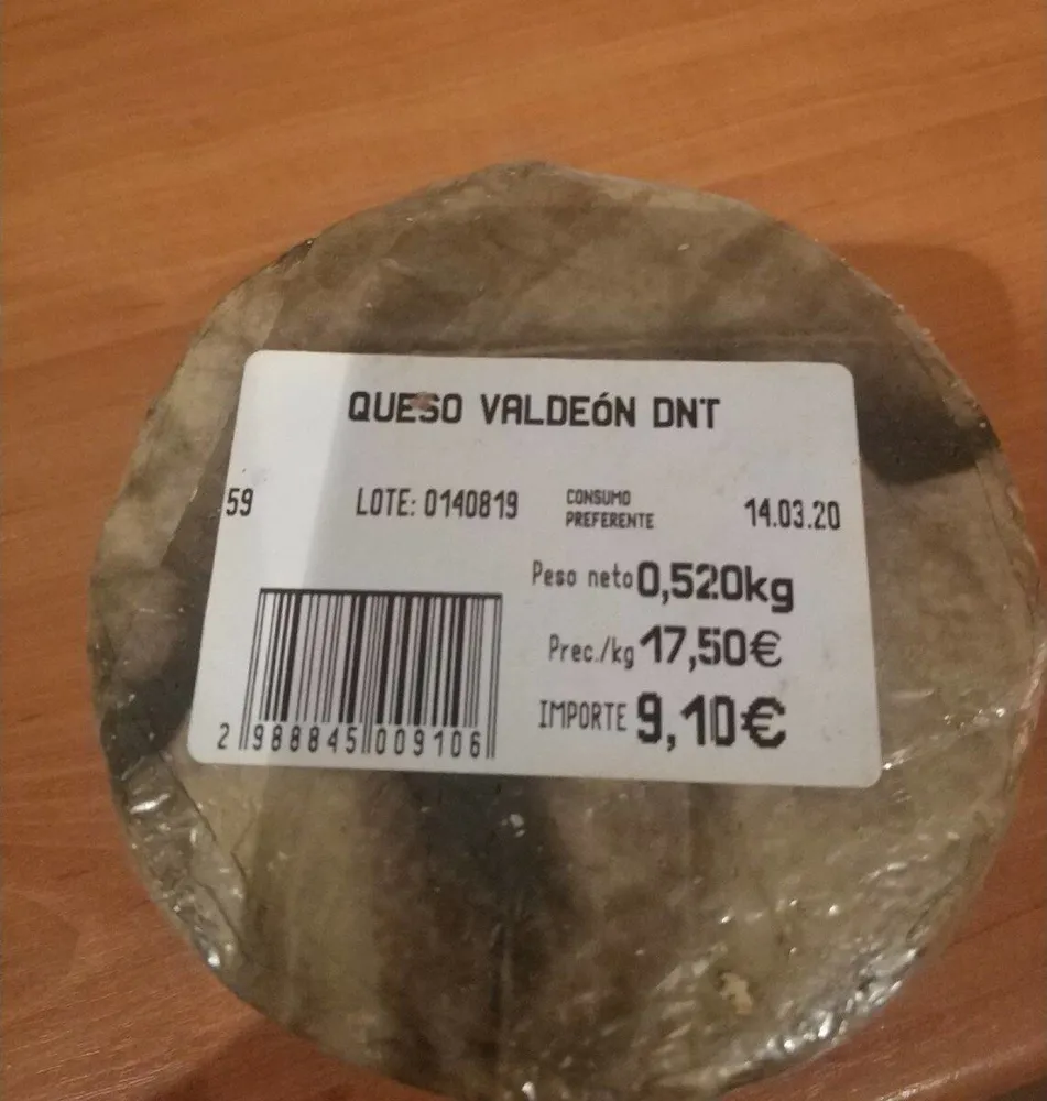 Queso azul de Valdeón