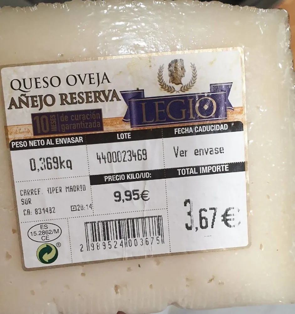 Queso Oveja Añejo Reserva