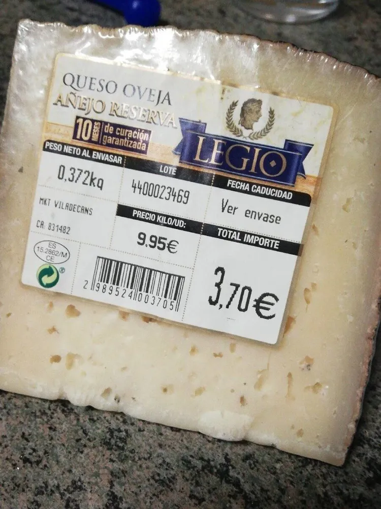 Queso oveja añejo reserva