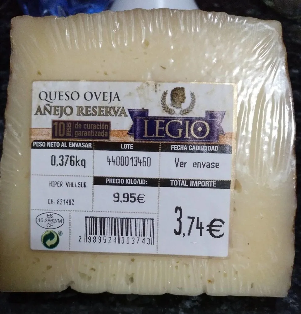 Queso oveja añejo reserva